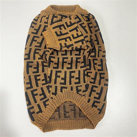 fendi dog sweater.